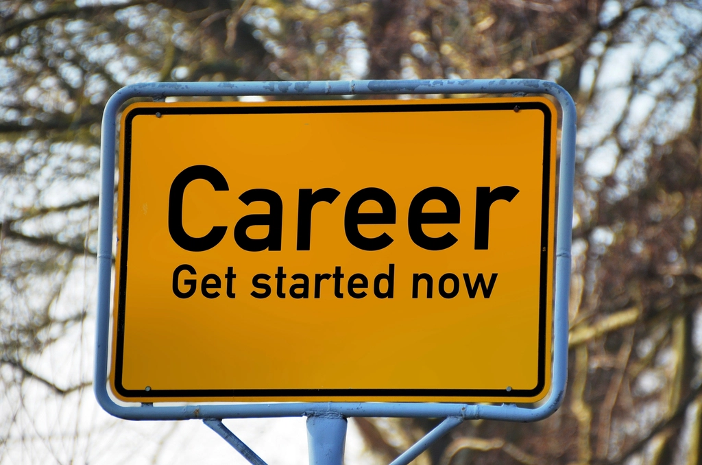Job seeker sign